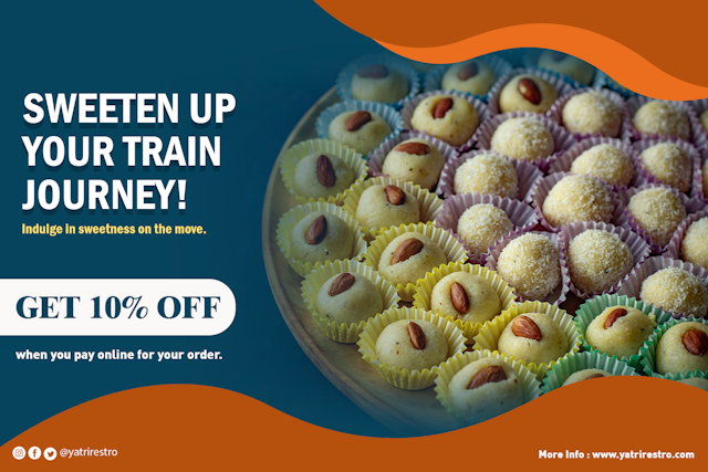 Delicious Authentic Cuisine at Yatri Restro - Best Train Restaurant in India.