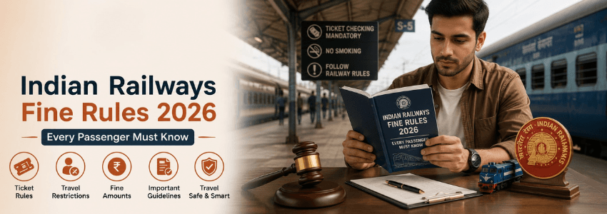 Indian Railways Fine & Without Ticket Penalty Rules 2025